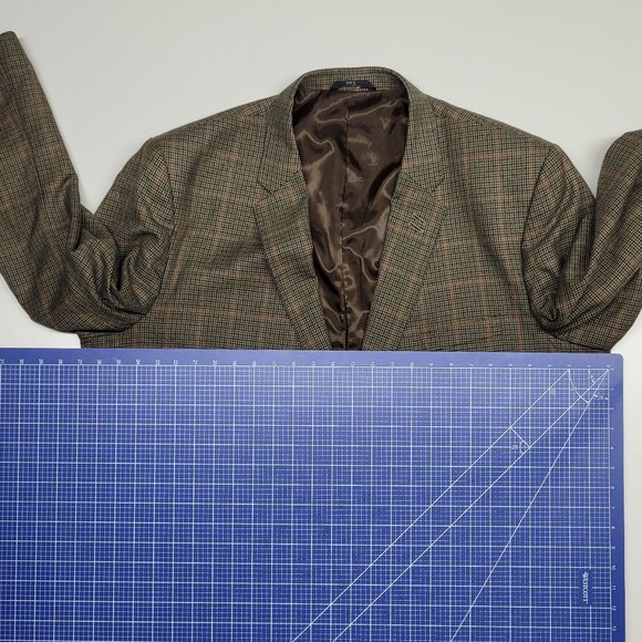 Haggar men's blazer brown 50L - Picture 6 of 6